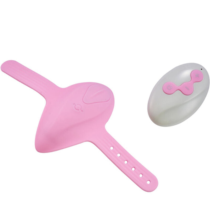 Stimulateur Vibromasseur Télécommandé Silicone Fuchsia