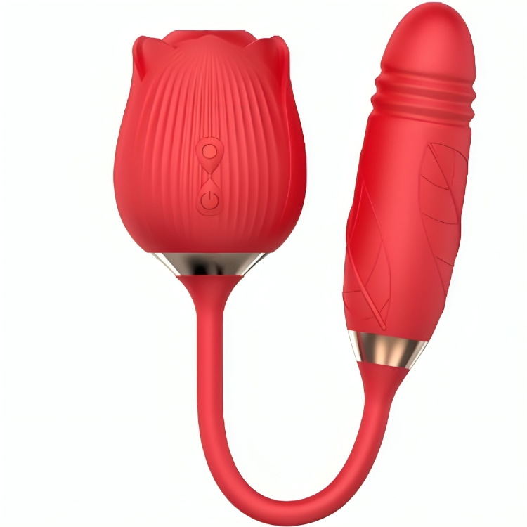 Vibromasseur Rouge Haute Qualité Modes Personnalisés