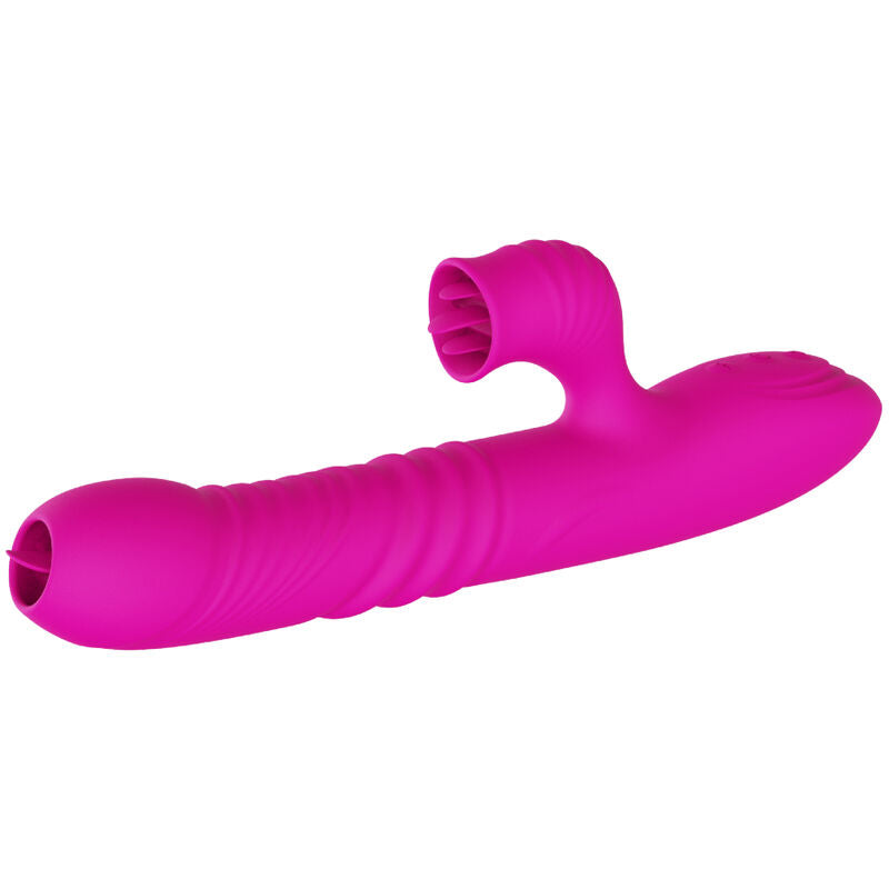 Vibromasseur Fuchsia Silicone Chauffant Armony