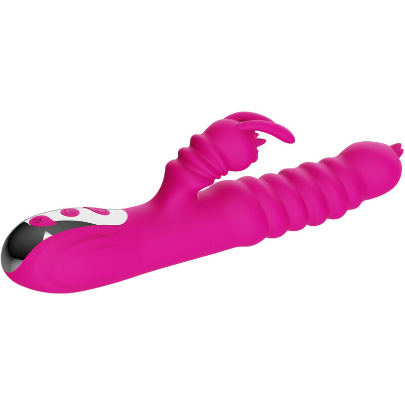 Vibromasseur Multifonction Violet En Silicone Armony