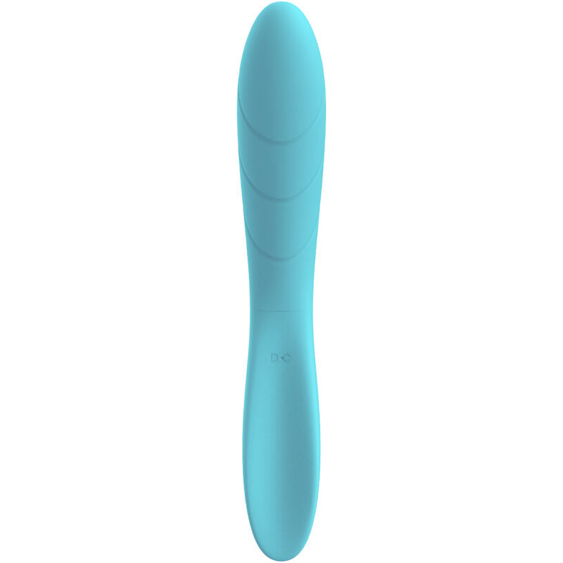 Vibromasseur Élégant Bleu Étanche Rechargeable