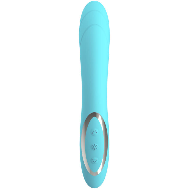 Vibromasseur Élégant Bleu Étanche Rechargeable