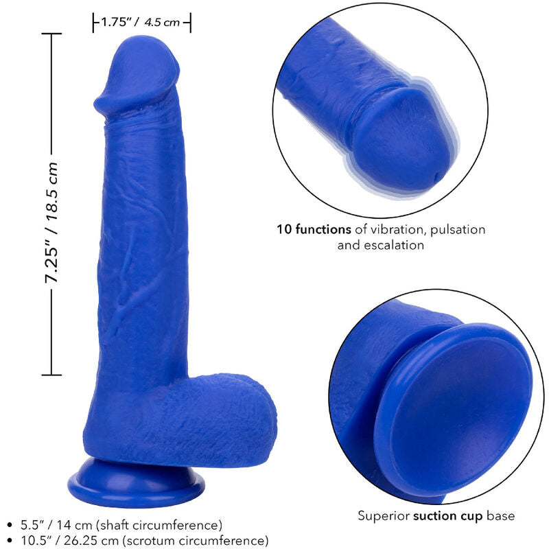 Gode Vibrant Étanche Silicone Ventouse