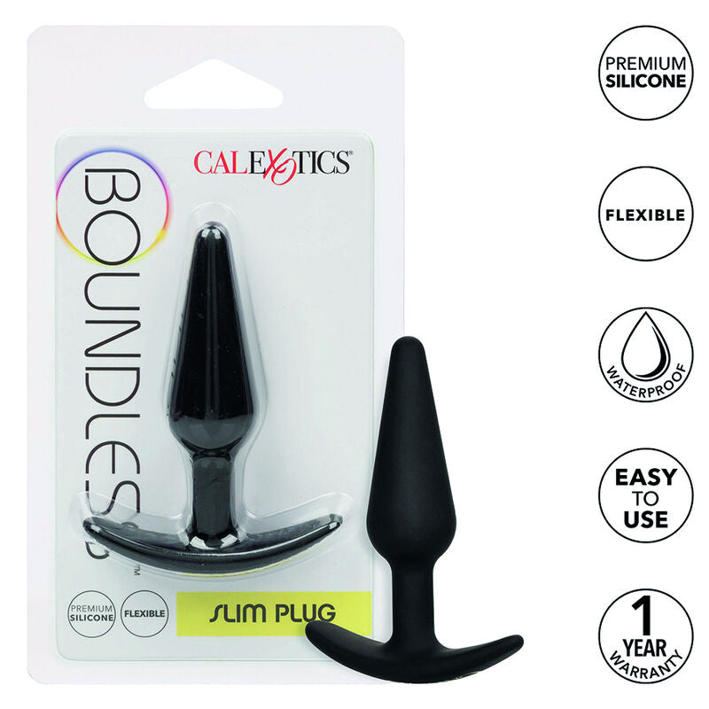 Plug Anal Silicone Effilé Sans Phtalates