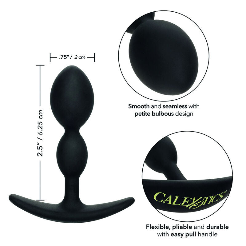 Plug Anal Silicone Flexible Débutant