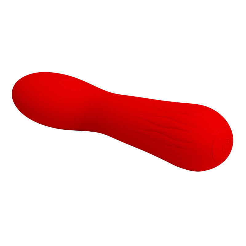 Vibromasseur Point G Silicone Rouge Rechargeable