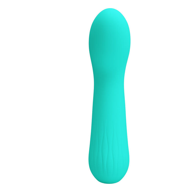 Vibromasseur Point G Silicone Vert Aqua