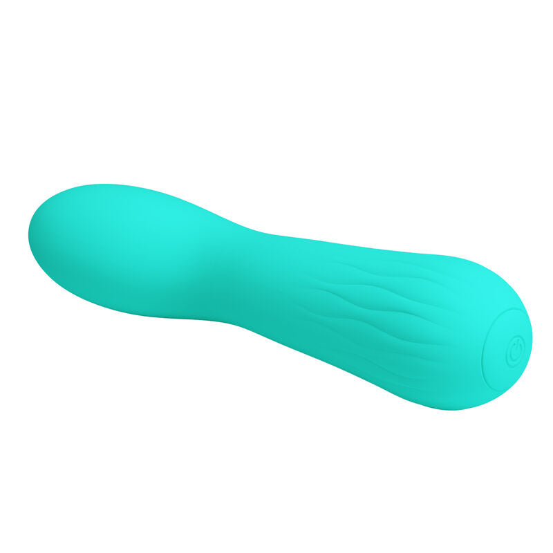 Vibromasseur Point G Silicone Vert Aqua