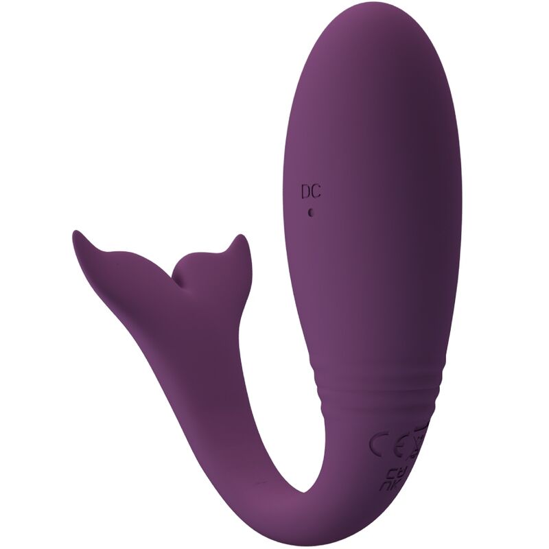 Vibromasseur Couple Rechargeable Violet Silicone