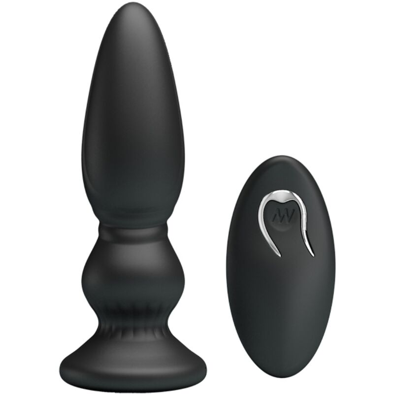 Vibromasseur Prostate Métal Noir Rechargeable