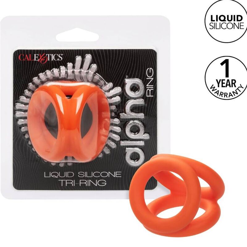 Cockring Silicone Liquide Triple Anneau Durable