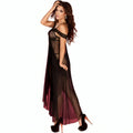 CHILIROSE - CR 3716 BABYDOLL LONGUE NOIR