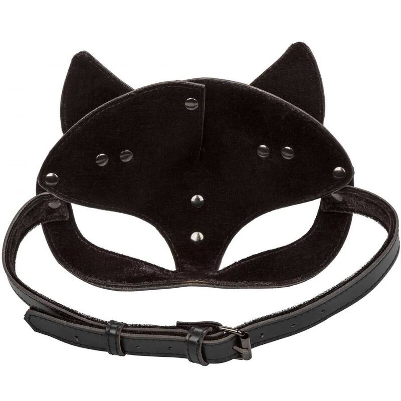 Masque Chat Bdsm En Cuir Végétalien Élégant