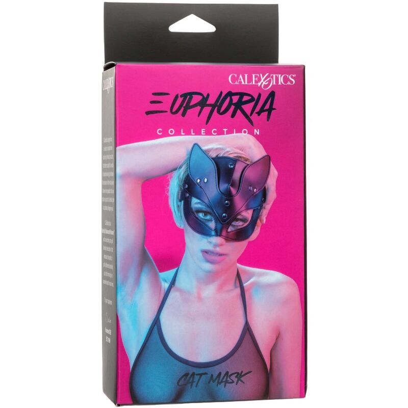 Masque Chat Bdsm En Cuir Végétalien Élégant