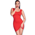 CHILIROSE - ROBE CR 4622 ROUGE