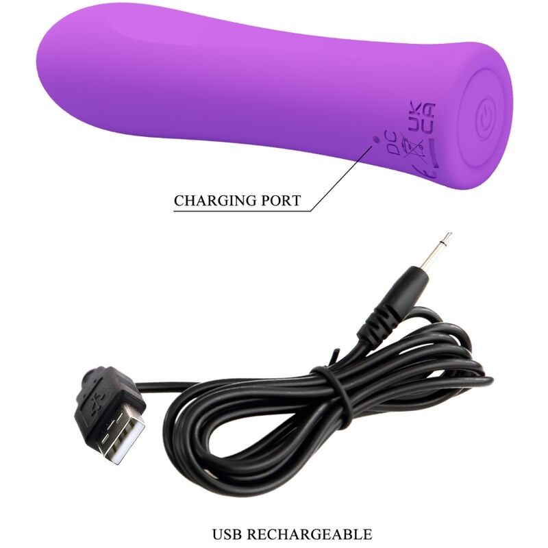 Vibromasseur Rechargeable Silicone 12 Vitesses