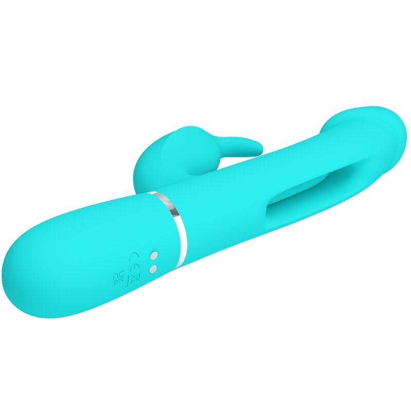 Vibromasseur Rabbit Violet Silicone Usb