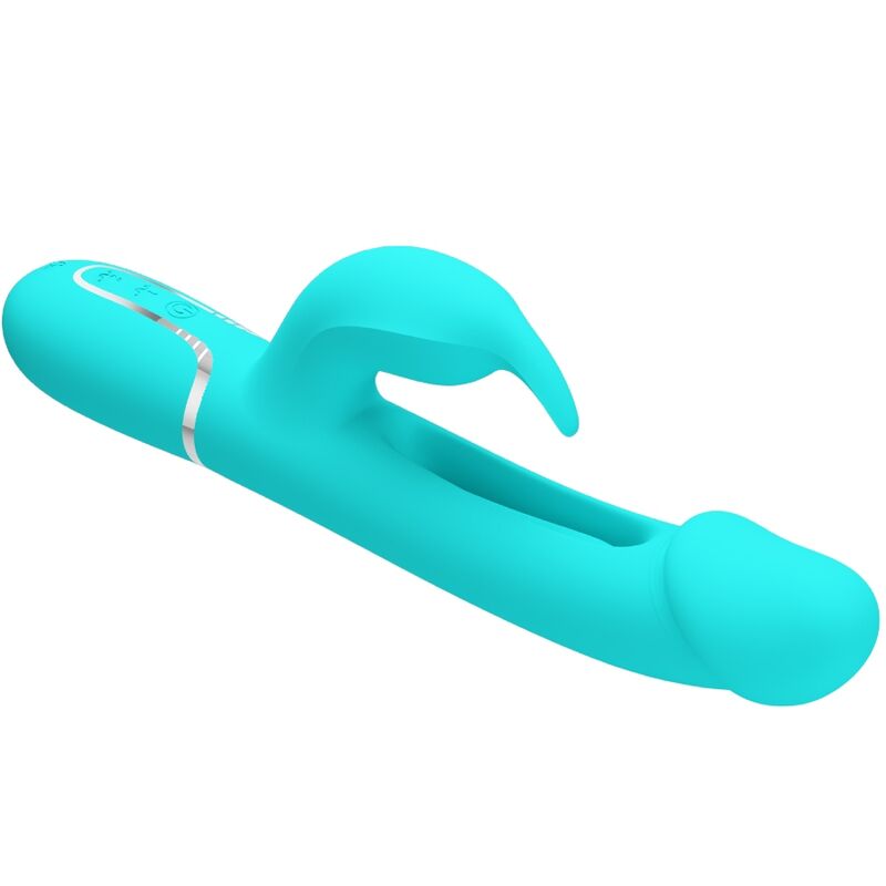 Vibromasseur Rabbit Violet Silicone Usb