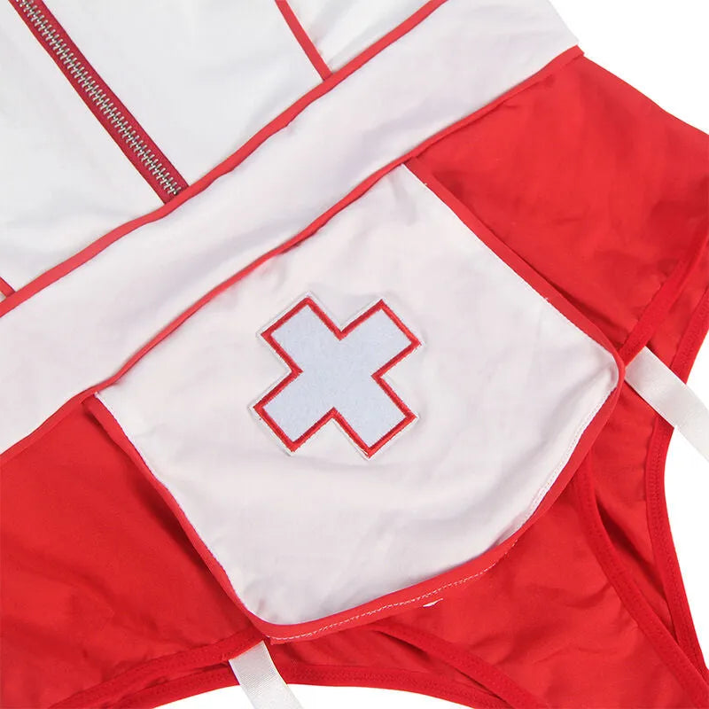 Costume infirmière sexy rouge blanc Subblime lingerie femme confort qualité