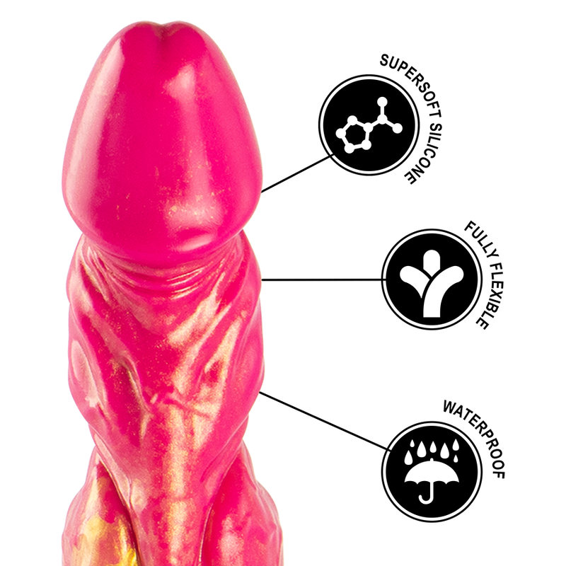 Gode Mythologique Silicone Cerberus Epic