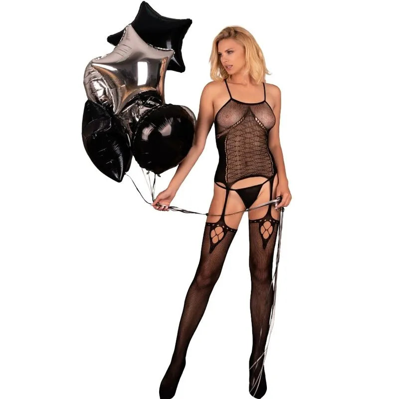 LIVCO CORSETTI FASHION - BODYSTOCKING AMRIN NOIR