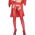 CHILIROSE - CR 4312 BAS Jarretière ROUGE
