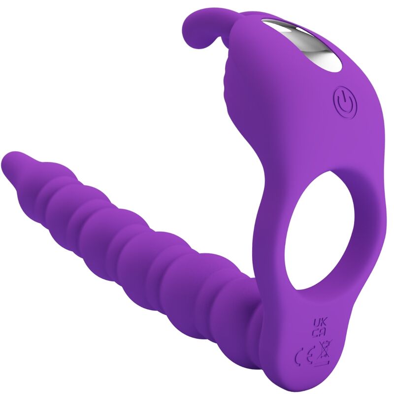 Cockring Vibrateur Prostatique Silicone Waterproof