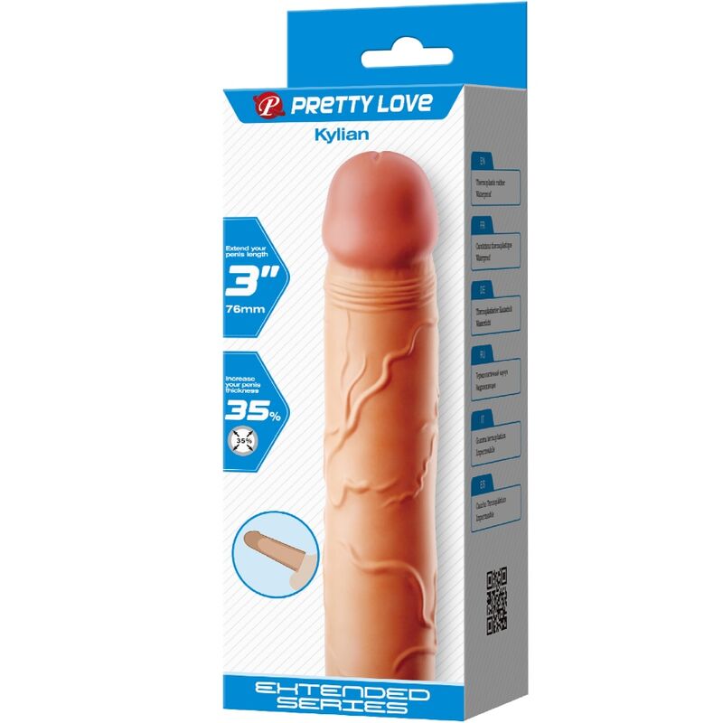 Manchon D'Extension De Pénis En Silicone Réaliste