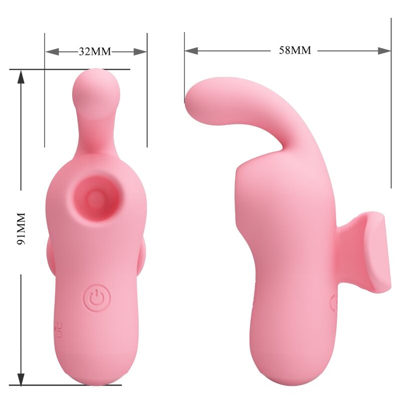 Vibromasseur À Doigt Silicone Rechargeable Jaune