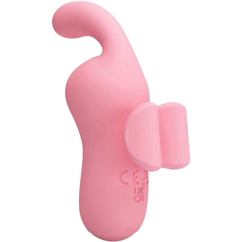 Vibromasseur À Doigt Silicone Rechargeable Jaune