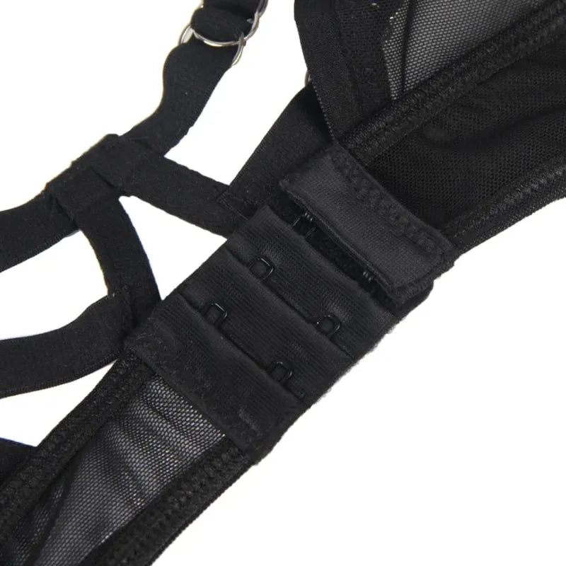 SUBBLIME - ENSEMBLE DEUX PIÈCES DE SOUTIEN-GORGE TRANSPARENT ET BANDES