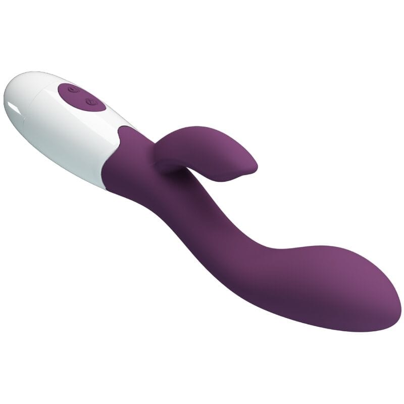 Vibromasseur Violet Stimulation Double Silicone 30 Fonctions