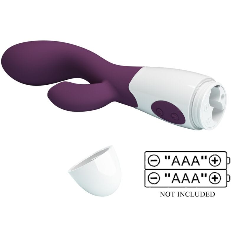 Vibromasseur Violet Stimulation Double Silicone 30 Fonctions