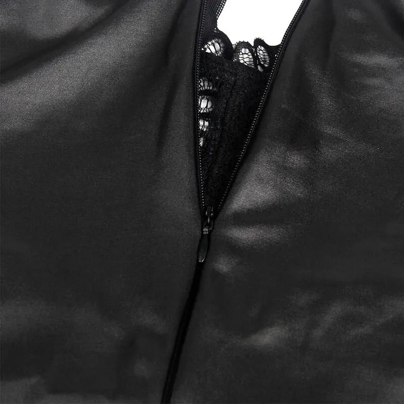 SUBBLIME - ROBE SEXY EN CUIR