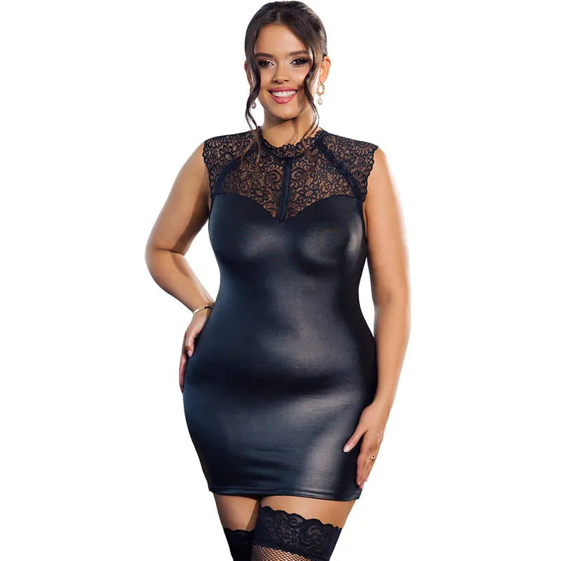 SUBBLIME - ROBE SEXY EN CUIR