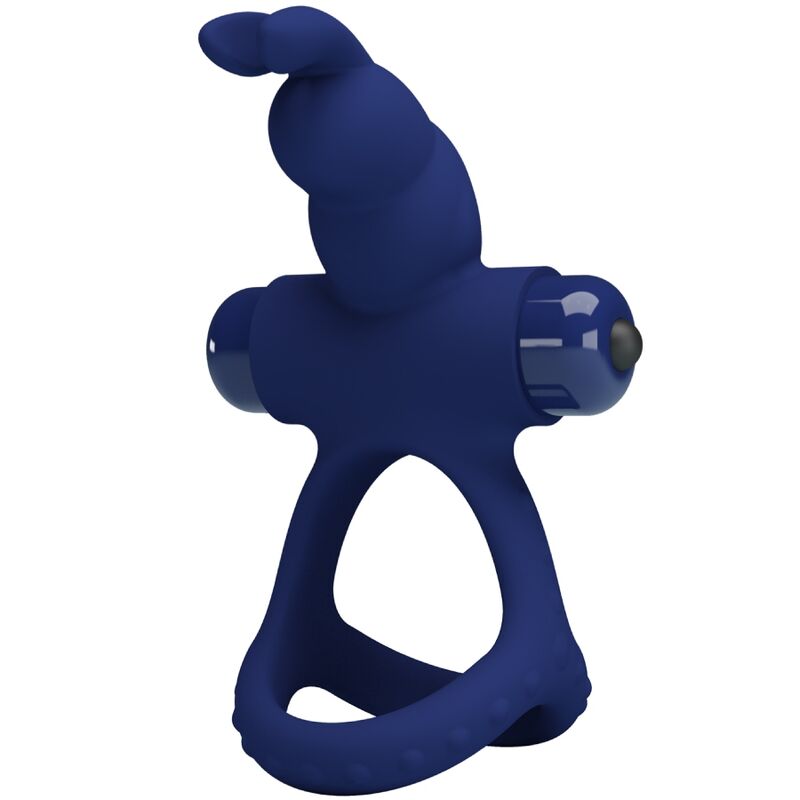 Cockring Silicone Vibrant Bleu Durable