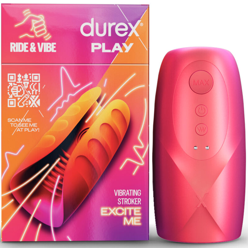 Masturbateur Vibrant Étanche Durex Pour Homme