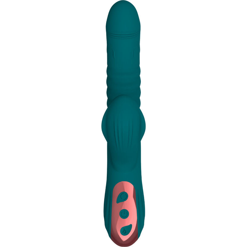 Vibromasseur Aspiration Silicone Vert Armony