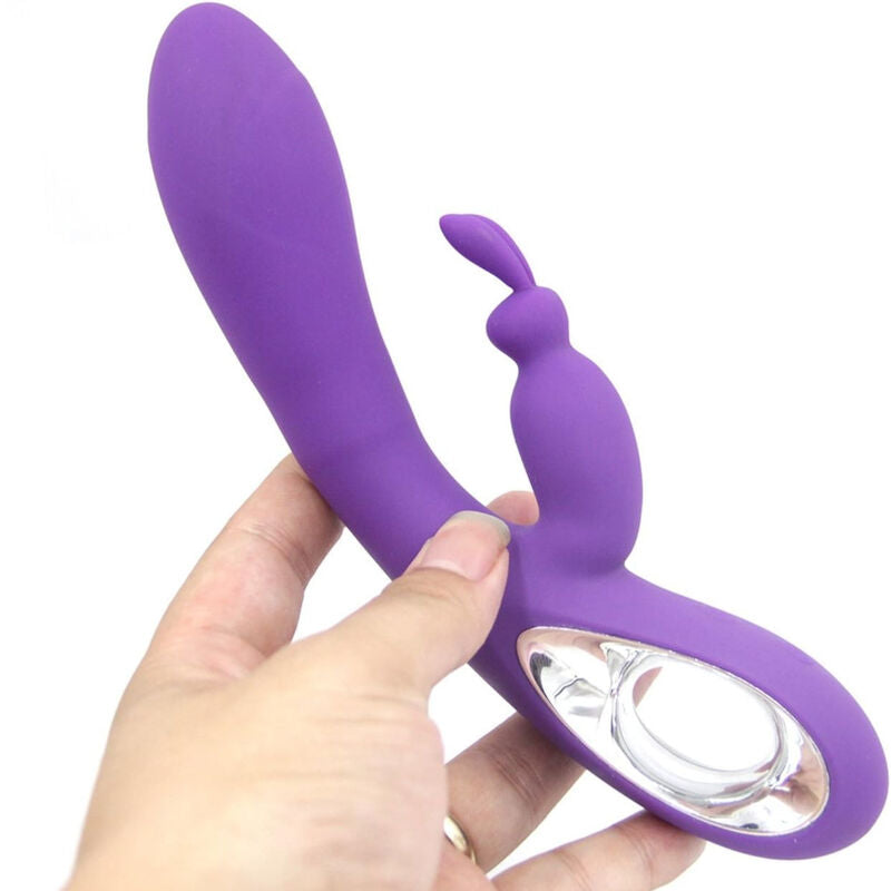 Vibromasseur Étanche Rechargeable Silicone Violet Armony Bella