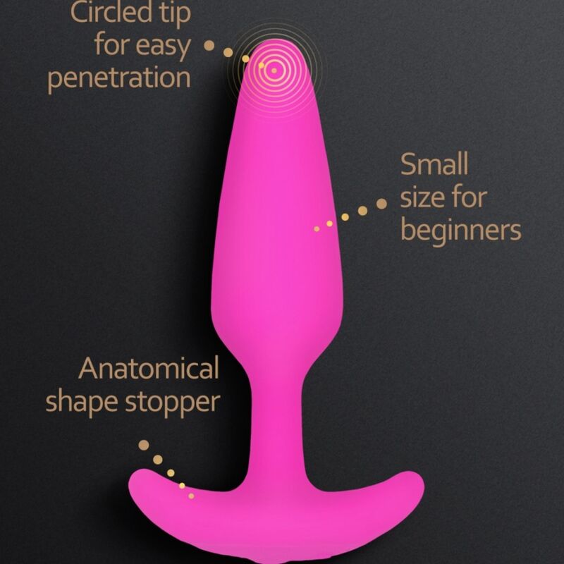 Plug Anal Débutant Silicone Hypoallergénique