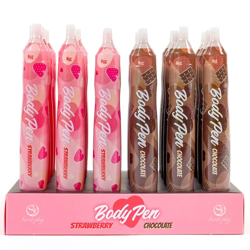 Secret Play - Présentoir Stylo Corps 24 Unités