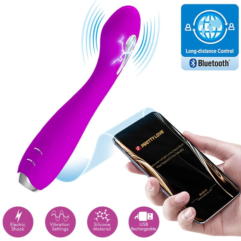 Vibromasseur Électrique Contrôlé Par Application