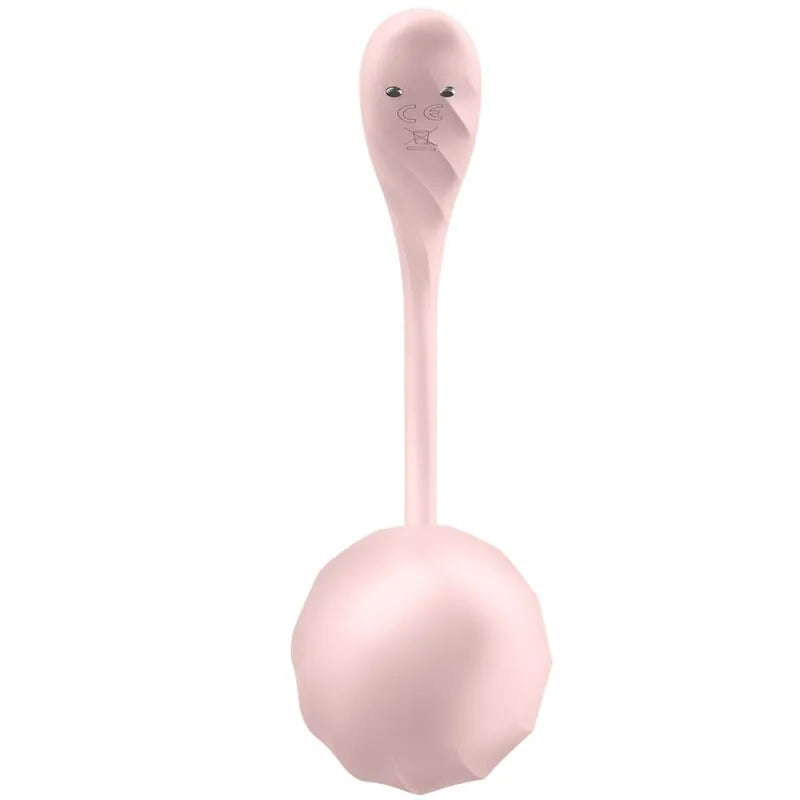 Vibromasseur portable Satisfyer Ribbed Petal stimulation G-spot sans fil application gratuite silicone hypoallergénique portable couples célibataires