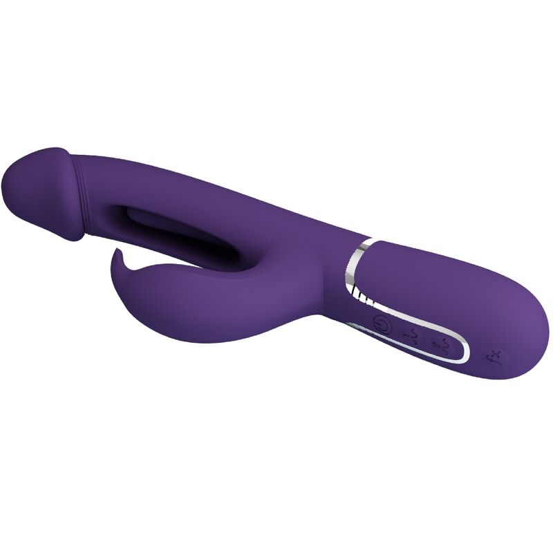 Vibromasseur Lapin Rechargeable Silicone Violet