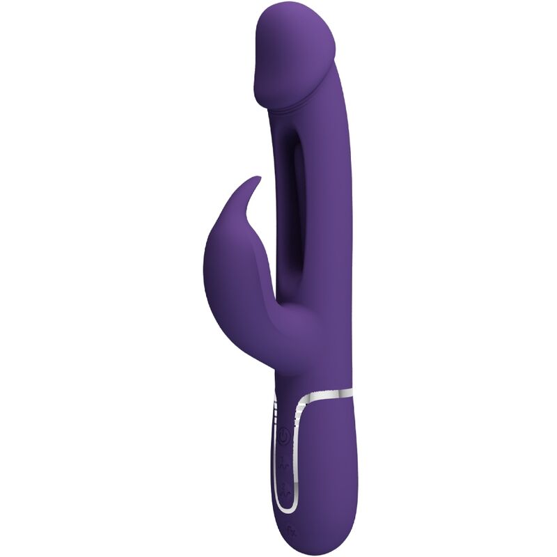 Vibromasseur Lapin Rechargeable Silicone Violet