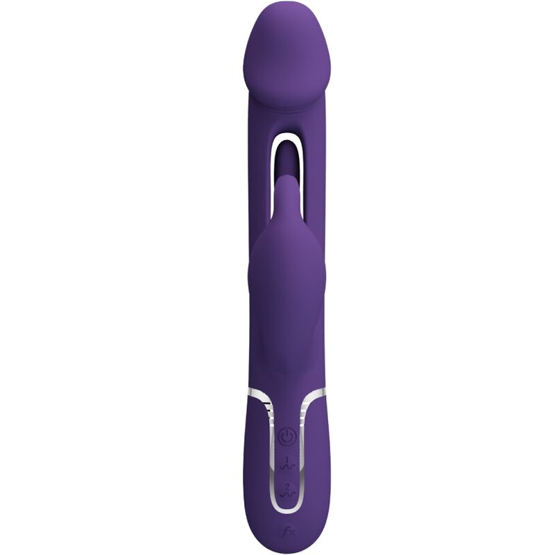 Vibromasseur Lapin Rechargeable Silicone Violet