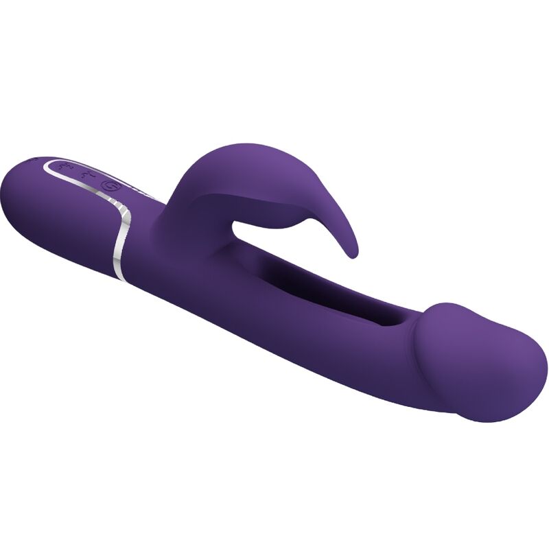 Vibromasseur Lapin Rechargeable Silicone Violet