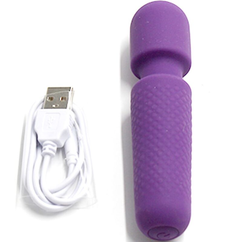 Mini Masseur Vibromasseur Silicone Violet Armony