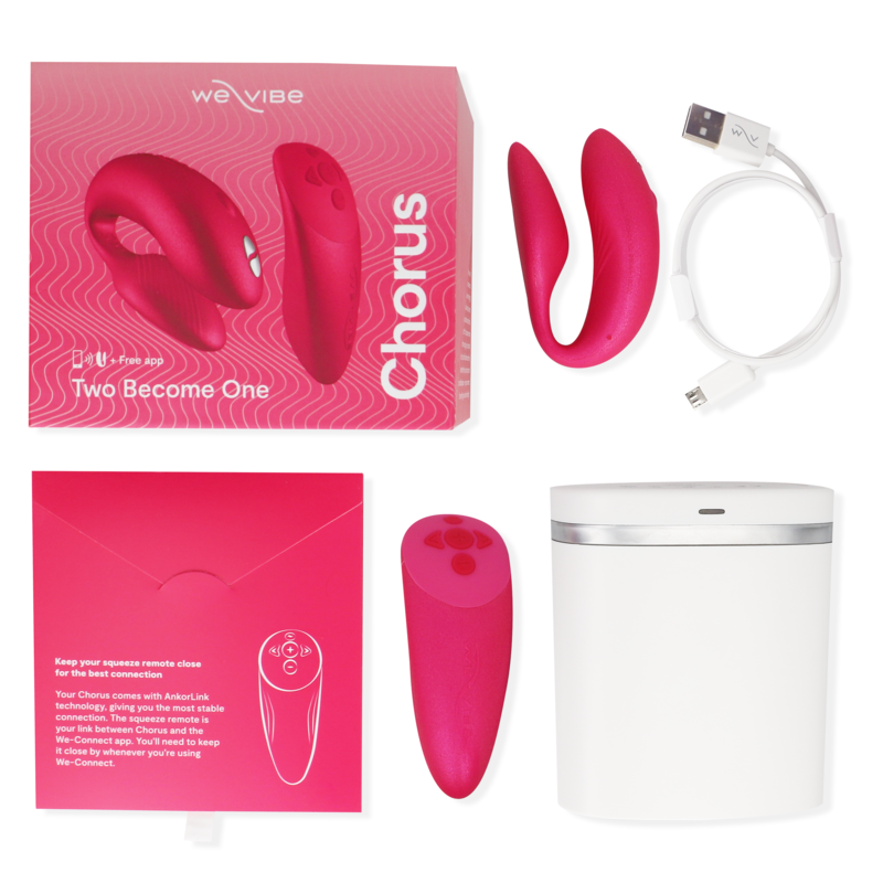 Vibromasseur Couple We-Vibe Chorus Ajustable Étanche