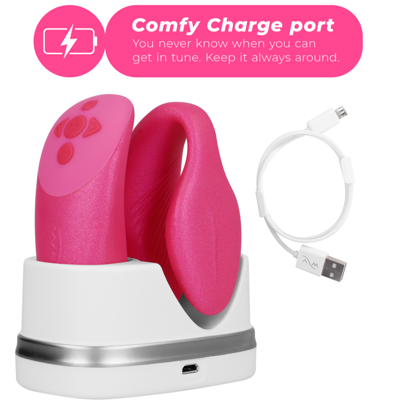 Vibromasseur Couple We-Vibe Chorus Ajustable Étanche